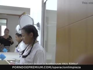 Operacion limpieza - colombian slúžka zviesť a fucked ťažký podľa employer