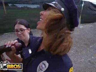 Bangbros - õnnelik suspect saab tangled üles koos mõned first-rate sedusive naissoost cops