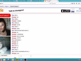 Fille films sur omegle